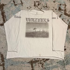 Kanye West Ye Vultures Volume 1 Longsleeve Shirt Size Large Yeezy